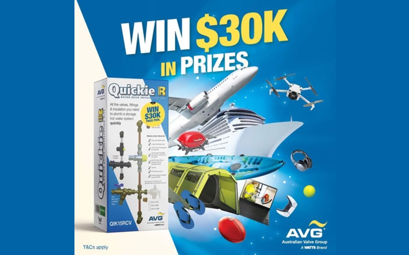  Australian Valve Group Promotion: Win Big With Avg Tradie Quickie Comp 2026  $30,000 In Prizes!