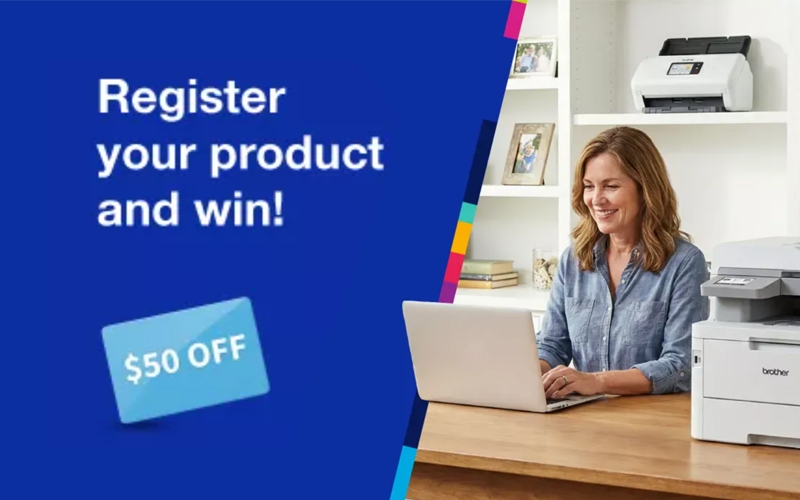 Brother International Promotion: Register Your Product And Win!